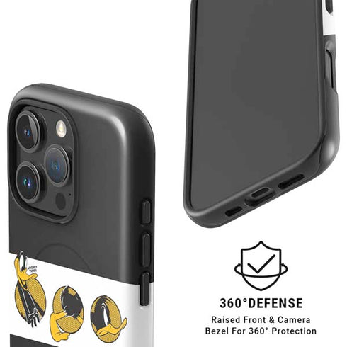 Looney Tunes Daffy Duck Three Circles iPhone 16 Pro Magsafe Impact Case